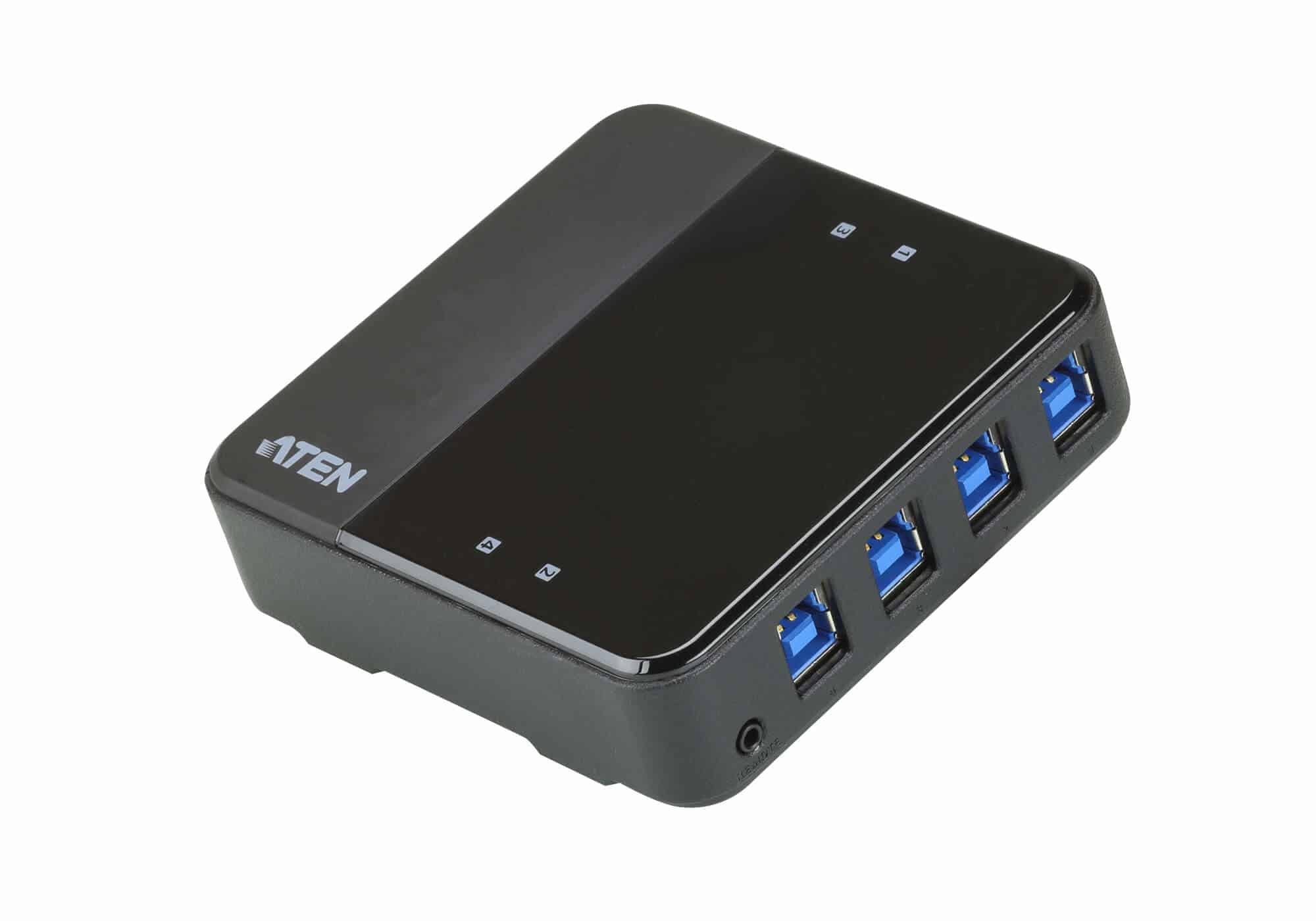 ATEN 4 x 4 USB 3.2 Gen1 switch voor randapparatuur