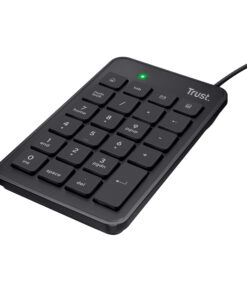 Trust Primo 90W Universele laptop‑lader – laptop‑oplader – universele laptop‑adapter – met meerdere aansluitstukken – Zwart Toetsenbord