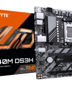 GIGABYTE B840M DS3H moederbord AMD B840 Socket AM5 micro ATX