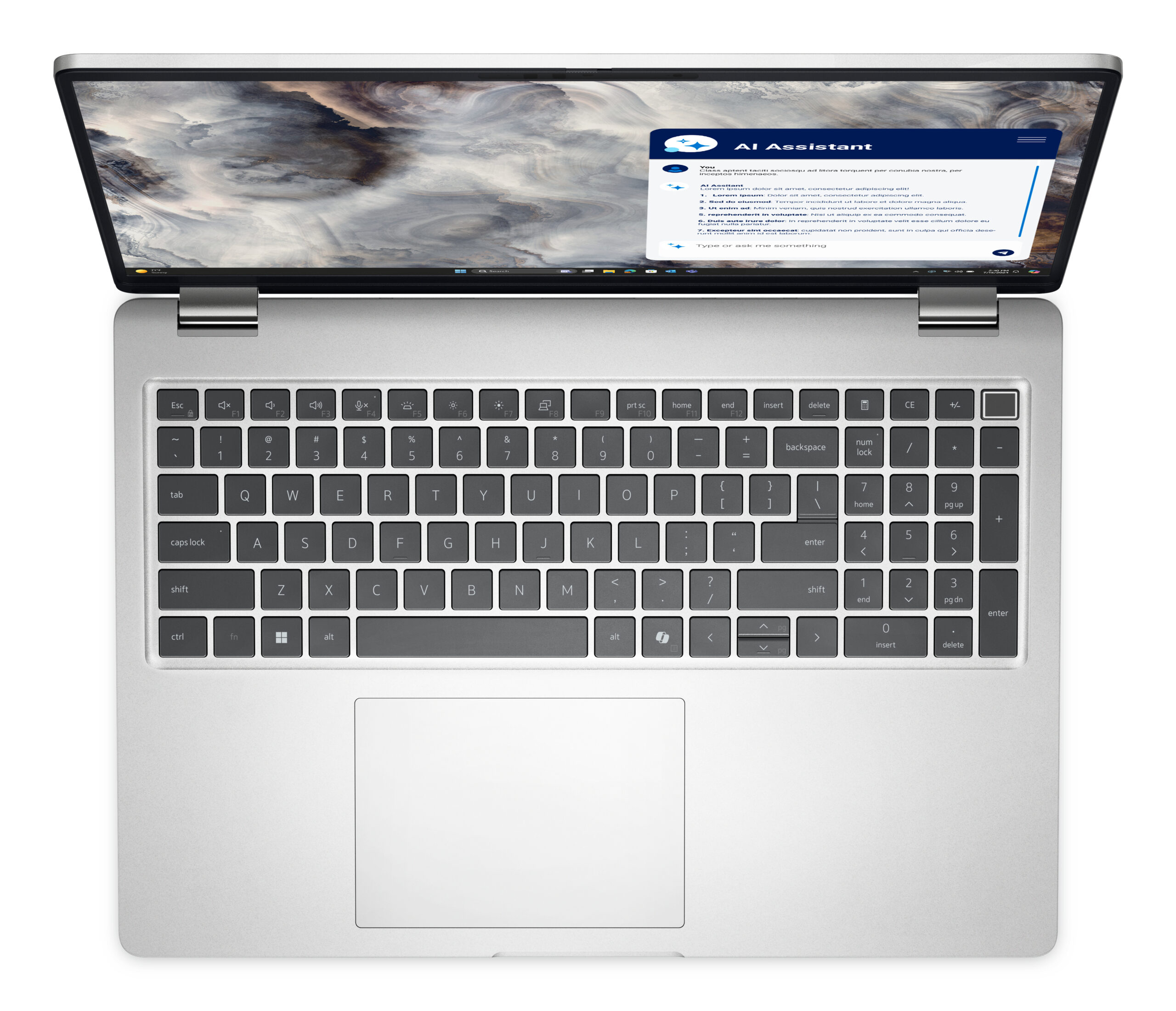 DELL Pro 16 Plus PB16250 Copilot+ PC Intel Core Ultra 5 236V Laptop 40,6 cm (16") Full HD+ 16 GB LPDDR5x-SDRAM 512 GB SSD Wi-Fi 7 (802.11be) Windows 11 Pro US International Aluminium - Afbeelding 3