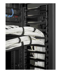APC Valueline, verticale kabelmanager voor 2 & 4-stijls racks, 84"H X 6"B, dubbelzijdig met deuren - Afbeelding 6