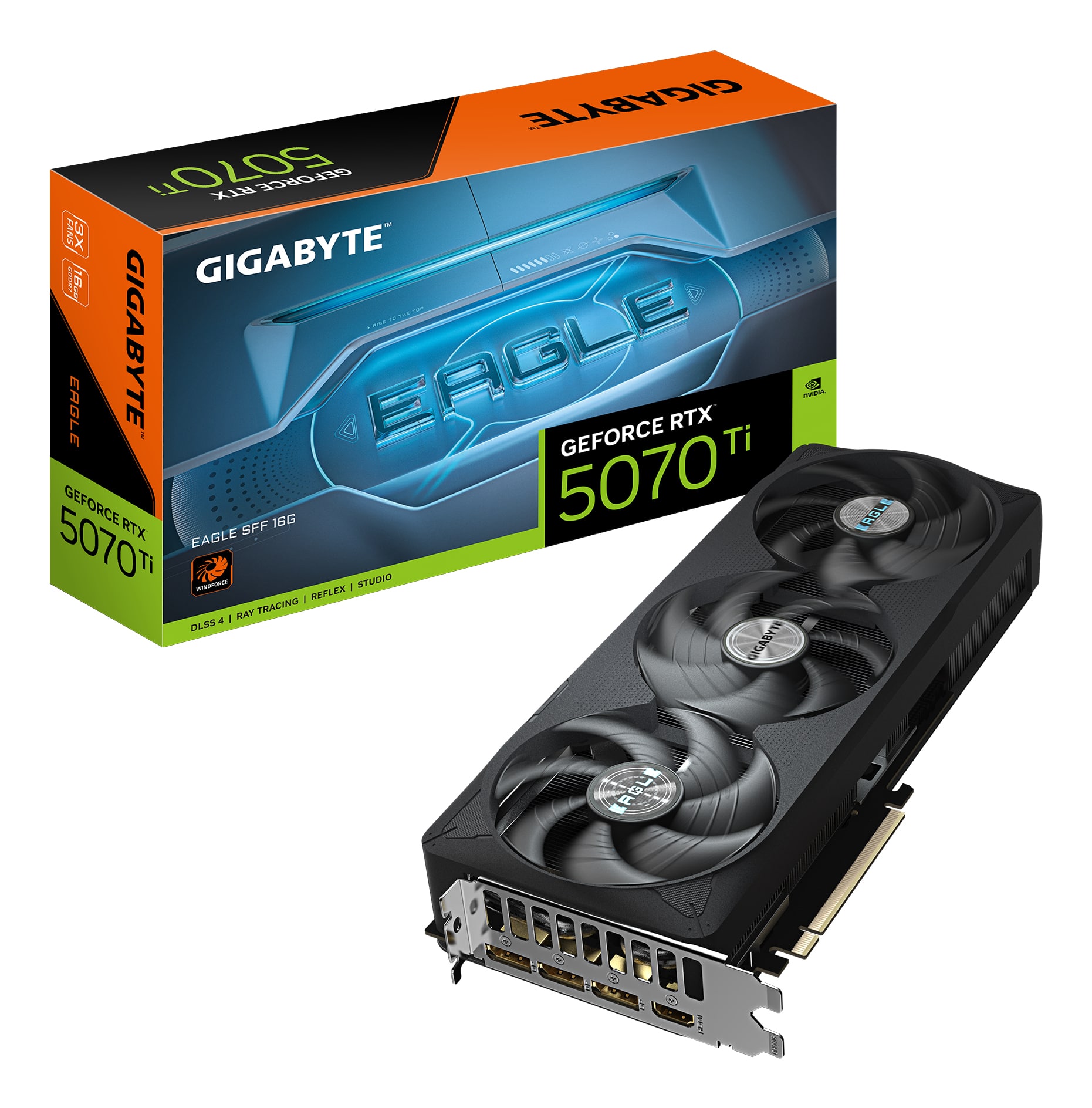 GIGABYTE GeForce RTX 5070 Ti EAGLE SFF 16G NVIDIA 16 GB GDDR7
