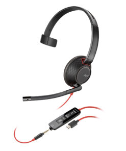 HP Poly Poly Blackwire C5210 USB-C-headset + inline-kabel (bulk)