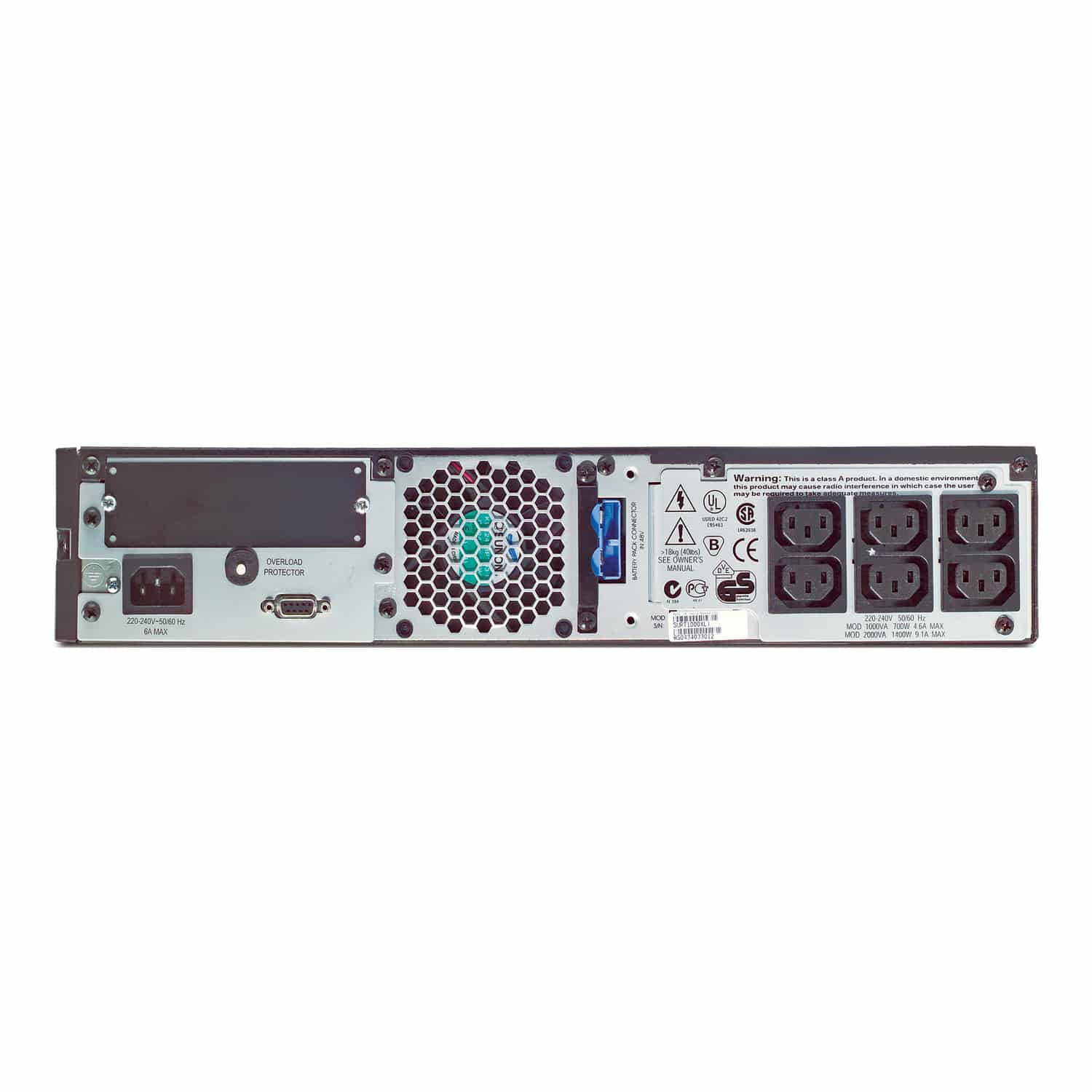 APC Smart-UPS RT 1000VA 230V - marien Stekkerdoos - Afbeelding 3