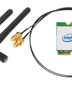 Shuttle WLN-M22 - Intel WLAN-AX210/Bluetooth Combo Kit inklusief M.2 card, cables and externe antennes voor Cube's