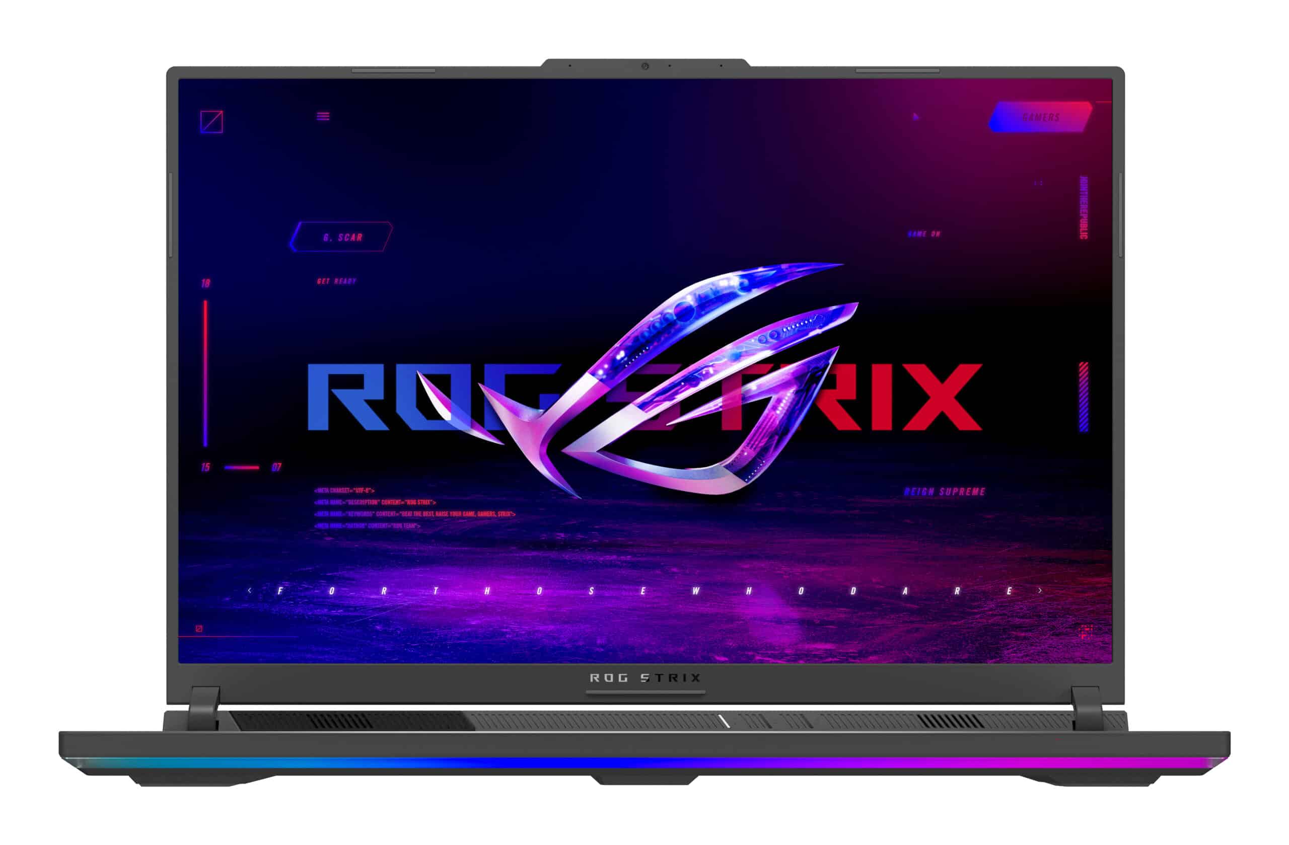 ASUS ROG Strix G18 G814FP-S9006W AMD Ryzen™ 9 9955HX Laptop 45,7 cm (18") 2.5K 32 GB DDR5-SDRAM 1 TB SSD NVIDIA GeForce RTX 5070 Wi-Fi 6E (802.11ax) Windows 11 Home Belgisch Grijs - Afbeelding 3