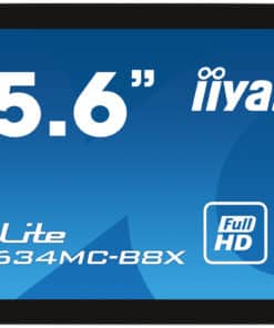 iiyama ProLite TF1634MC-B8X computer monitor 39,6 cm (15.6") 1920 x 1080 Pixels Full HD LED Touchscreen Multi-gebruiker Zwart - Afbeelding 2