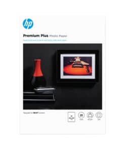 HP Premium Plus fotopapier, satijn, 300 g/m2, A4 (210 x 297 mm), 20 vellen