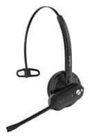 Yealink WH63 Portable Teams Headset Draadloos oorhaak, Hoofdband, Neckband Kantoor/callcenter Oplaadhouder Zwart - Afbeelding 2