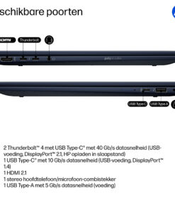 HP EliteBook X Flip G1i AI UMA Ultra 7 258V+32GB Blue X Flip G1i / 14.0 / 1TB /W11p/ 1 Yr Warranty | 3Yr Pick-up & Return / 1Yr Wolf Security QWERTZU - Afbeelding 5