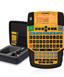 DYMO RHINO 4200 Draagbare Industriële Labelmaker met koffer | AZERTY-toetsenbord | Compacte, tijdbesparende labelprinter voor professionals, die veel onderweg zijn