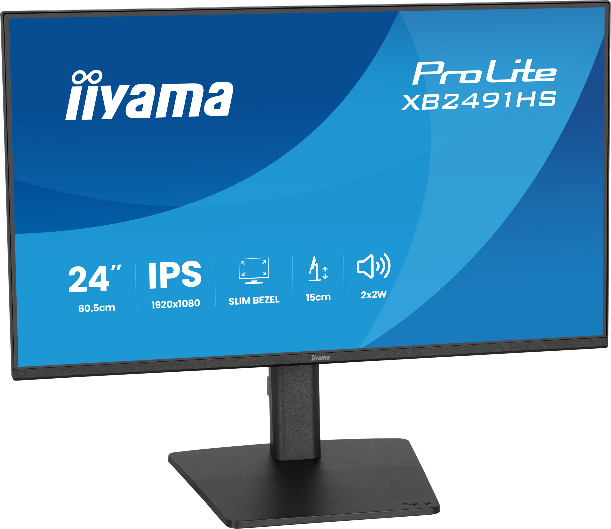 iiyama ProLite XB2491HS-B1 computer monitor 60,5 cm (23.8") 1920 x 1080 Pixels Full HD LCD Zwart - Afbeelding 4