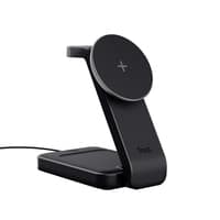 Trust Viro 3-in-1 Draadloze Magnetische Oplaadstandaard – Draadloze oplader standaard – Geschikt voor iPhone Apple Watch en AirPods – Zwart - Afbeelding 2