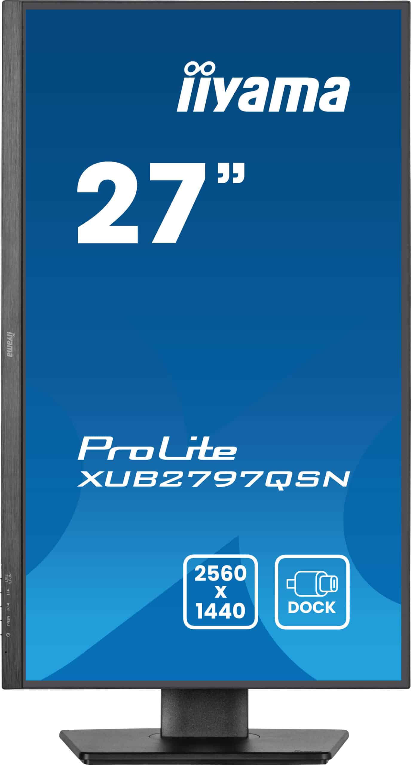 iiyama ProLite XUB2797QSN-B2 computer monitor 68,6 cm (27") 2560 x 1440 Pixels Quad HD LED Zwart - Afbeelding 3