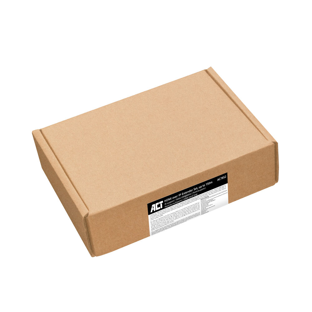 ACT HDMI over IP Extender Set, via CAT5e en hoger, 150 meter - Afbeelding 3