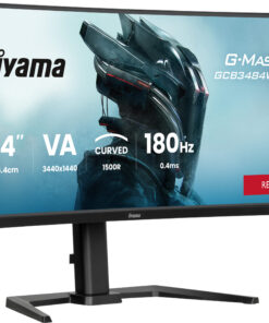 iiyama G-MASTER GCB3484WQSU-B1 computer monitor 86,4 cm (34") 3440 x 1440 Pixels UltraWide Quad HD LED Zwart
