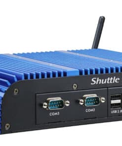 Shuttle BPCAL02-i7 industrieel Box-PC, Core i7-1255U, 2x SO-DIMM, 2x LAN, 1x COM, 1xHDMI, 4x USB, ventilatorloos, 24/7 permanent gebruik Barebone - Afbeelding 8