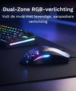 Glorious Gaming Glorious Model O Eternal - Ultralichte bedrade RGB-gamemuis - Zwart - Afbeelding 2
