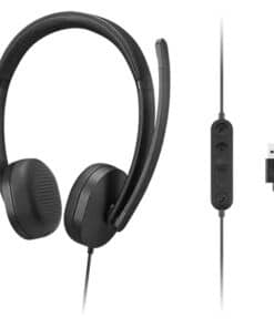 Lenovo 4XD1P83425 hoofdtelefoon/headset Bedraad Hoofdband Oproepen/muziek USB Type-A Zwart - Afbeelding 2