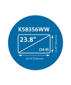 Kensington MagPro-privacyschermfilter met magneetstrip voor beeldschermen van 23,8" (16:9) - Afbeelding 8