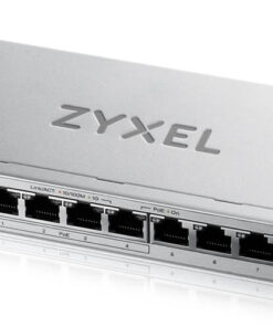 Zyxel GS1200-8HPV3 Managed L2 Gigabit Ethernet (10/100/1000) Power over Ethernet (PoE) Desktop Grijs