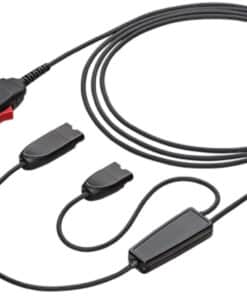 HP Poly Y trainingskabel met QD-vergrendeling voor digitale headsets