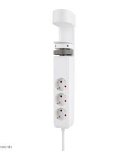 Neomounts DS22-840WH6 Bureaucontactdoos met klem en USB-C en USB-A poorten - Quick-charge