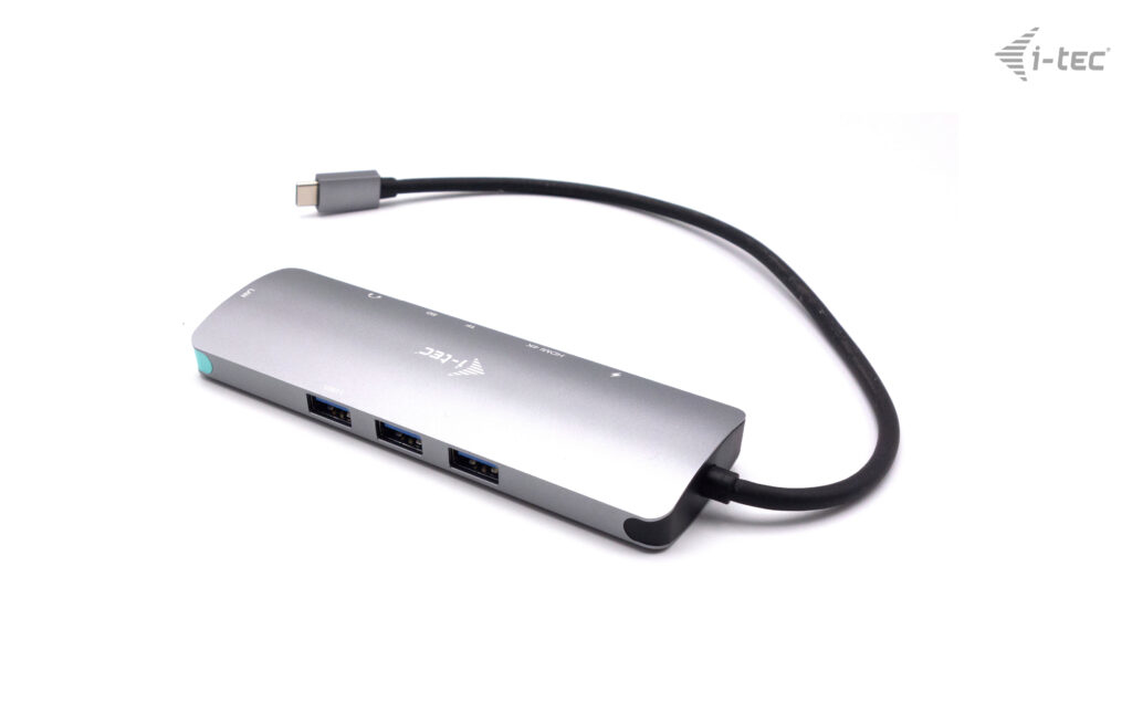 i-tec Metal USB-C Nano dockingstation 4K HDMI LAN + Stroomvoorziening 100 W - Afbeelding 6