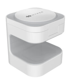 Targus HJ3320WHGL oplader voor mobiele apparatuur Hoofdtelefoons, Smartphone, Smartwatch Wit USB Draadloos opladen Snel opladen Binnen
