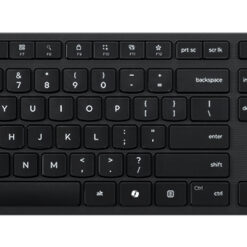 Lenovo 4Y41R64540 toetsenbord Thuis/Werk RF-draadloos + Bluetooth Amerikaans Engels Zwart