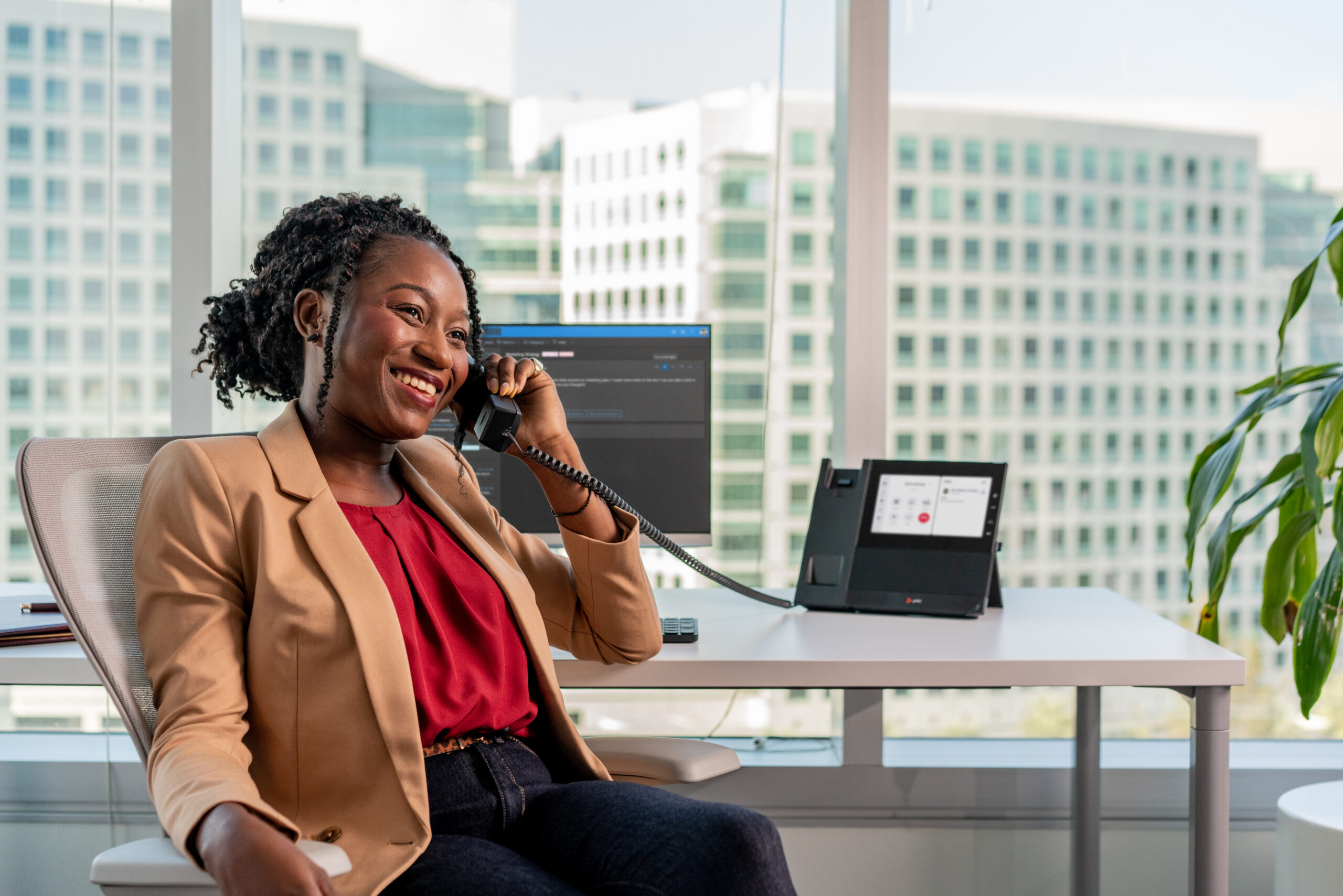 HP Poly CCX 600 Business Media Phone voor Microsoft Teams met PoE-ondersteuning - Afbeelding 3