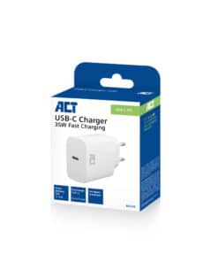 ACT USB-C Lader 35W met Power Delivery PPS en GaNFast - Afbeelding 2