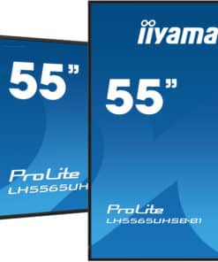 iiyama LH5565UHSB-B1 beeldkrant Kiosk-ontwerp 138,7 cm (54.6") LED Wifi 800 cd/m² 4K Ultra HD Zwart Type processor Android 11 24/7 Monitor