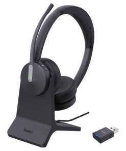 Yealink WH64 Hybird Dual met oplaadstandaard Teams Headset