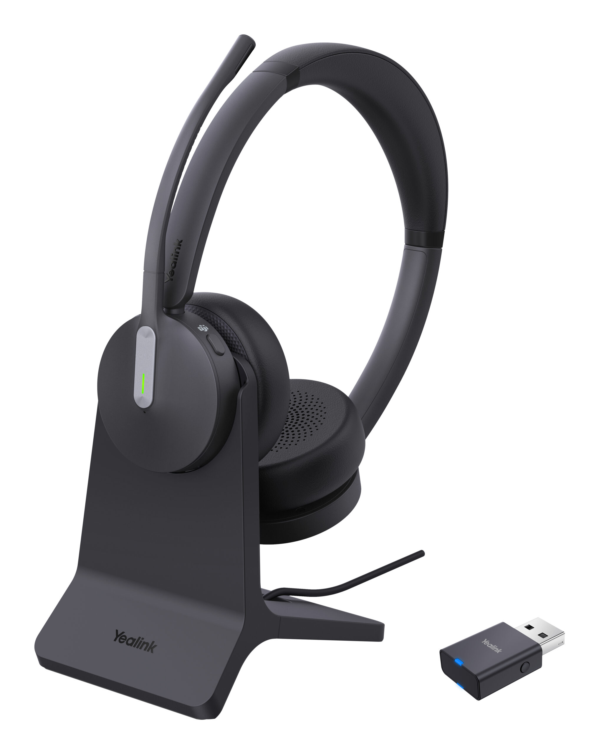 Yealink WH64 Hybird Dual met oplaadstandaard Teams Headset