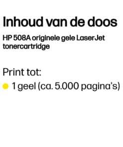 HP 508A originele gele LaserJet tonercartridge - Afbeelding 2