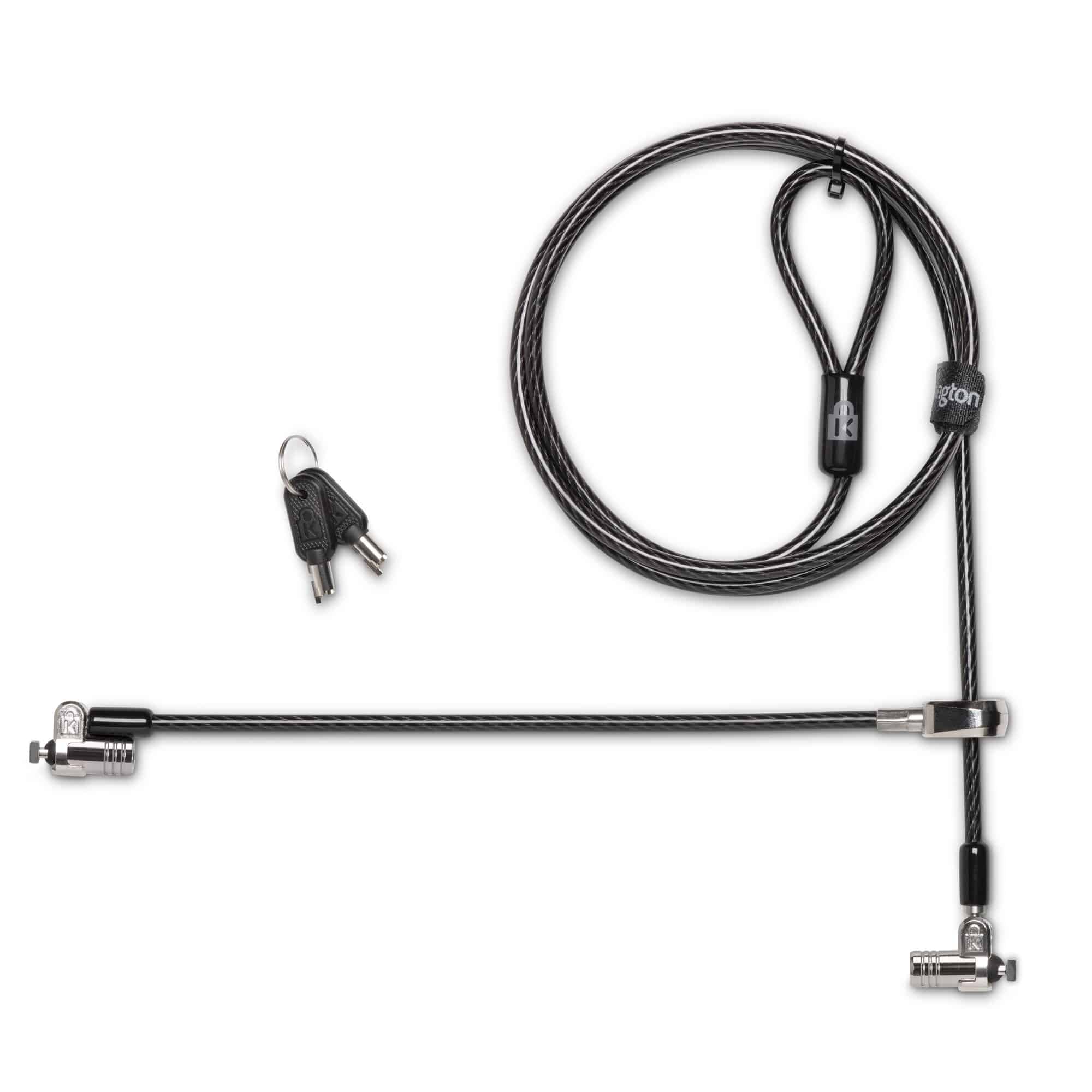 Kensington MicroSaver 2.0 Twin-laptopslot met sleutel - Afbeelding 2