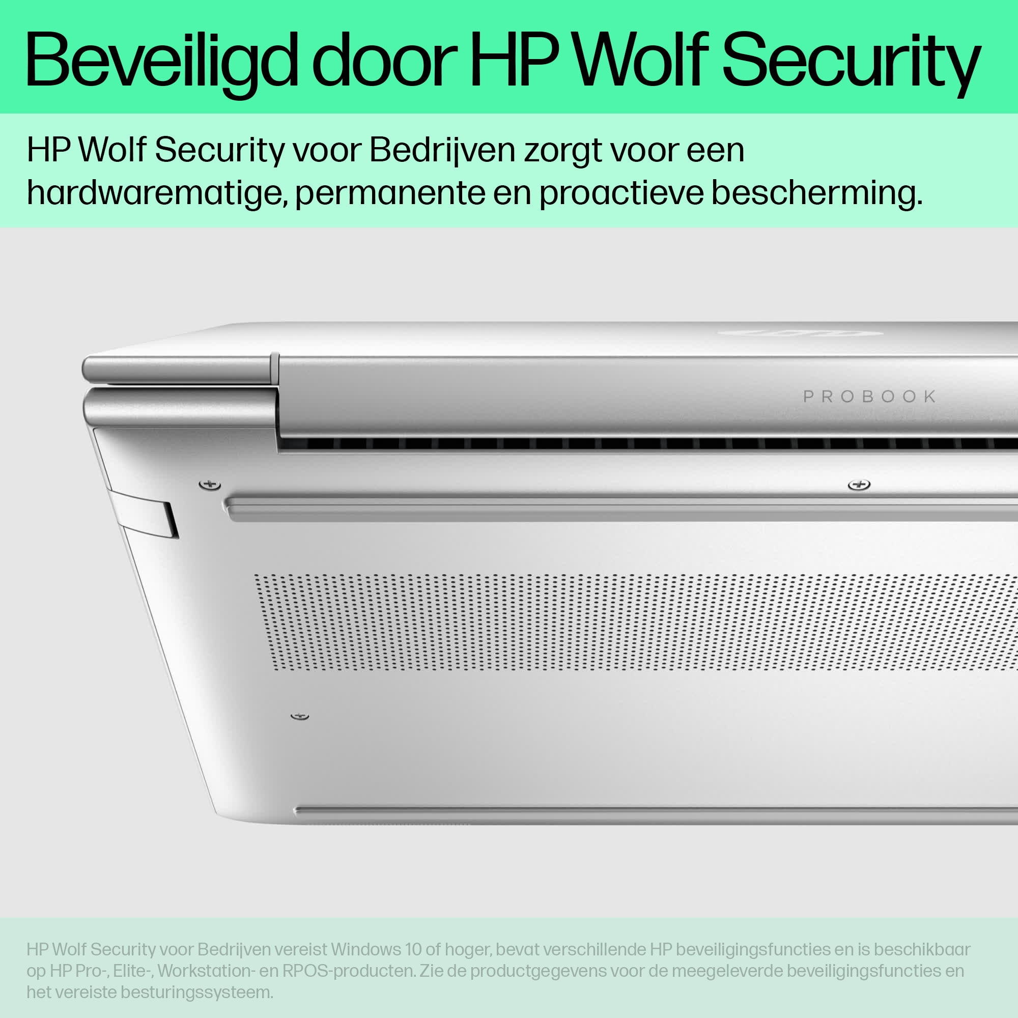 HP ProBook 460 G11 Intel Core Ultra 7 155U Laptop 40,6 cm (16") WUXGA 16 GB DDR5-SDRAM 512 GB SSD Wi-Fi 6E (802.11ax) Windows 11 Pro AI PC Zilver - Afbeelding 6