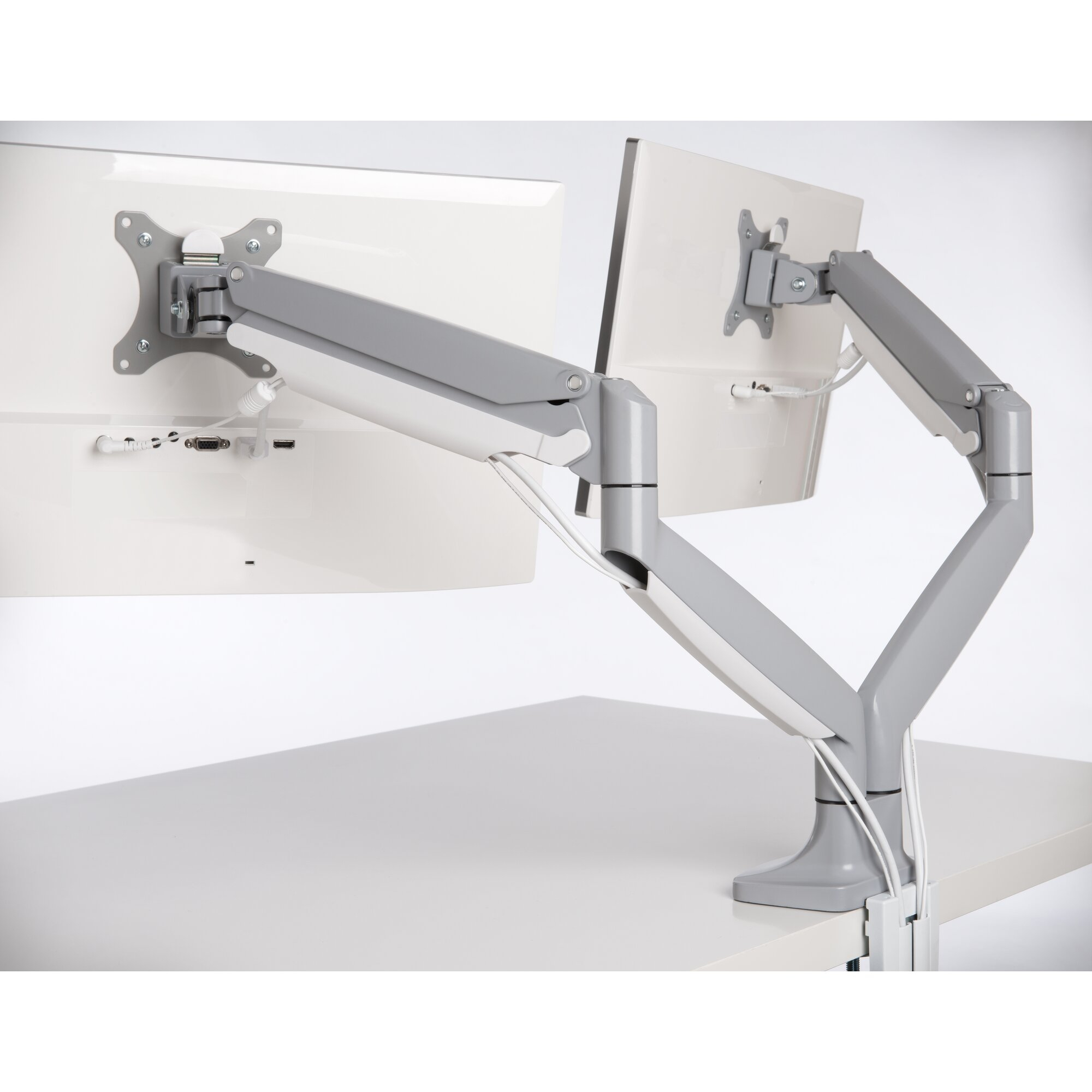 Kensington SmartFit One-Touch Height Adjustable Dual Monitor Arm - Afbeelding 6