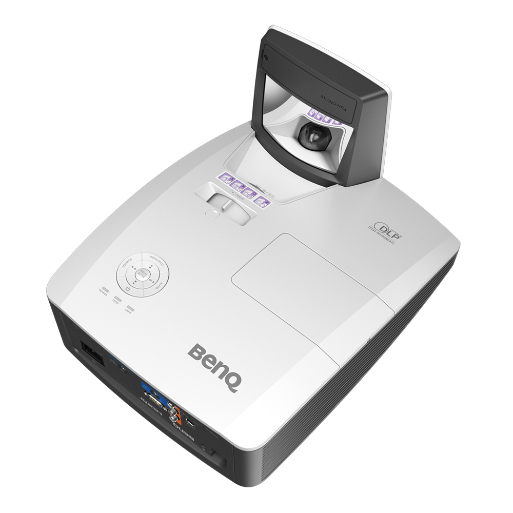 BenQ MH856UST+ Projector met ultrakorte projectieafstand 3500 ANSI lumens DLP 1080p (1920x1080) 3D Zwart, Wit - Afbeelding 8