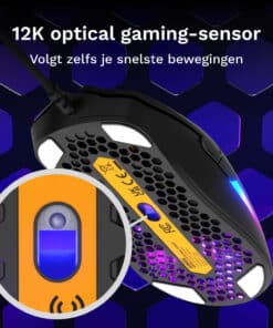 Glorious Gaming Glorious Model O Eternal - Ultralichte bedrade RGB-gamemuis - Zwart - Afbeelding 5