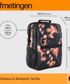 HP Campus XL Backpack, tie-dye - Afbeelding 2
