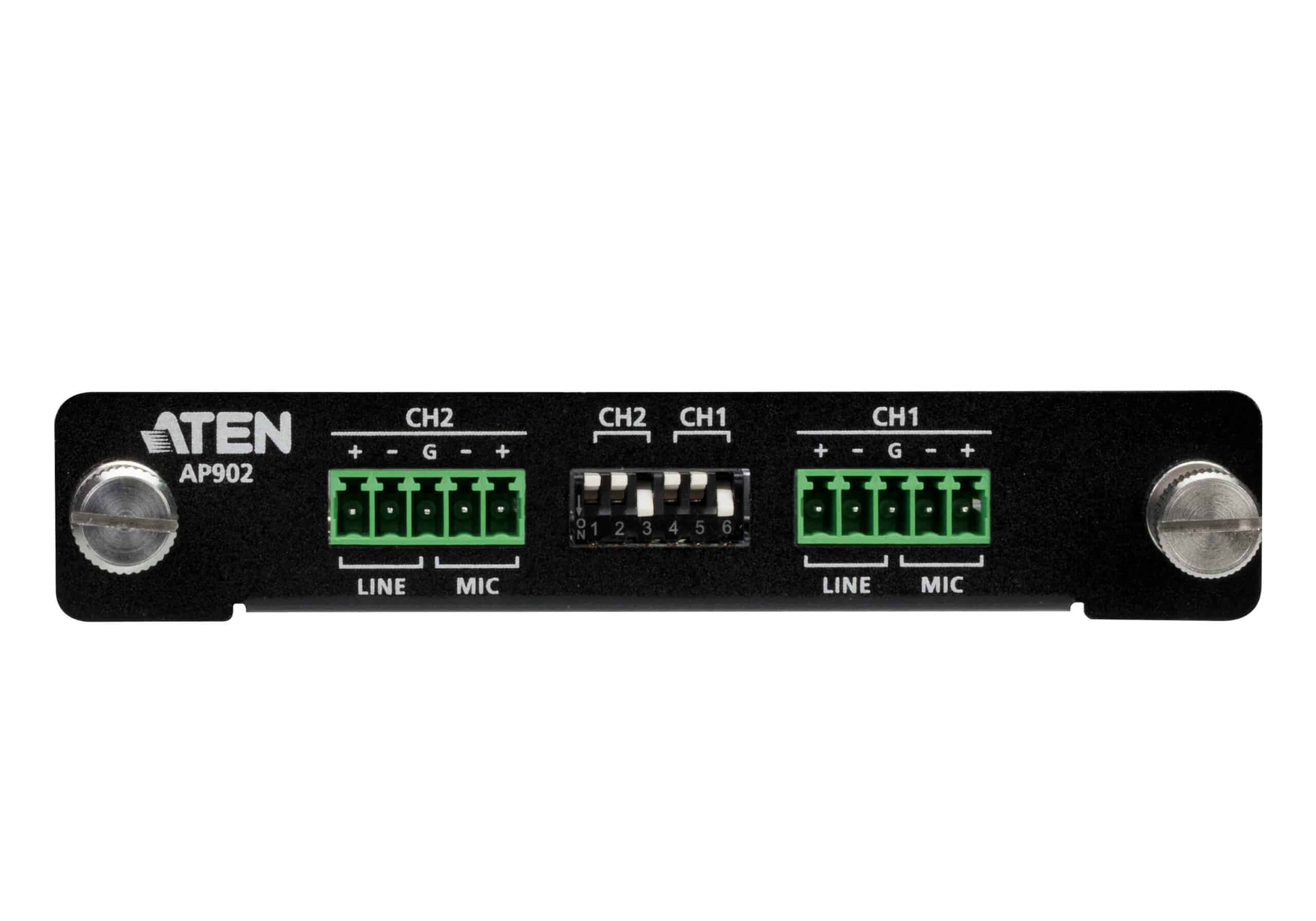 ATEN AP902 2.0 kanalen Zwart, Metallic - Afbeelding 2