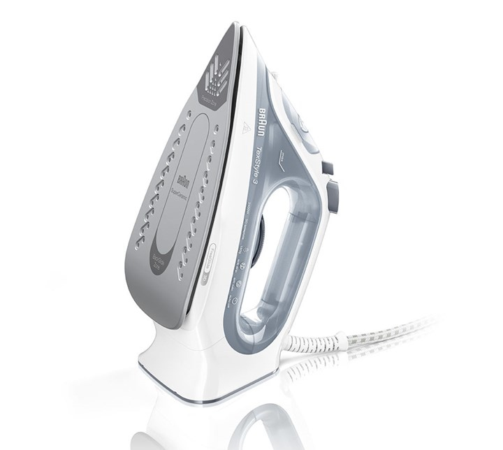 Braun TexStyle 3 SI3054GY Stoomstrijkijzer Keramische zoolplaat 2400 W Grijs - Afbeelding 2