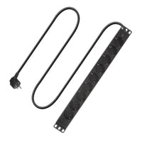 ACT Stekkerdoos PDU 19" CEE7/7 8-voudig type F, 2,5m H05VV-F 3G1.5 - Afbeelding 5