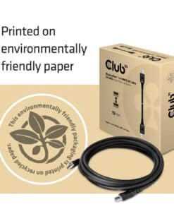 CLUB3D DisplayPort 1.4 HBR3 8K Kabel M/M 5 meter - Afbeelding 7