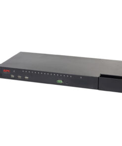 APC KVM1116R KVM-switch Rack-montage Zwart