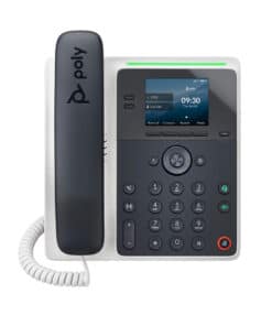 HP Poly Edge E100 IP-telefoon met PoE-ondersteuning