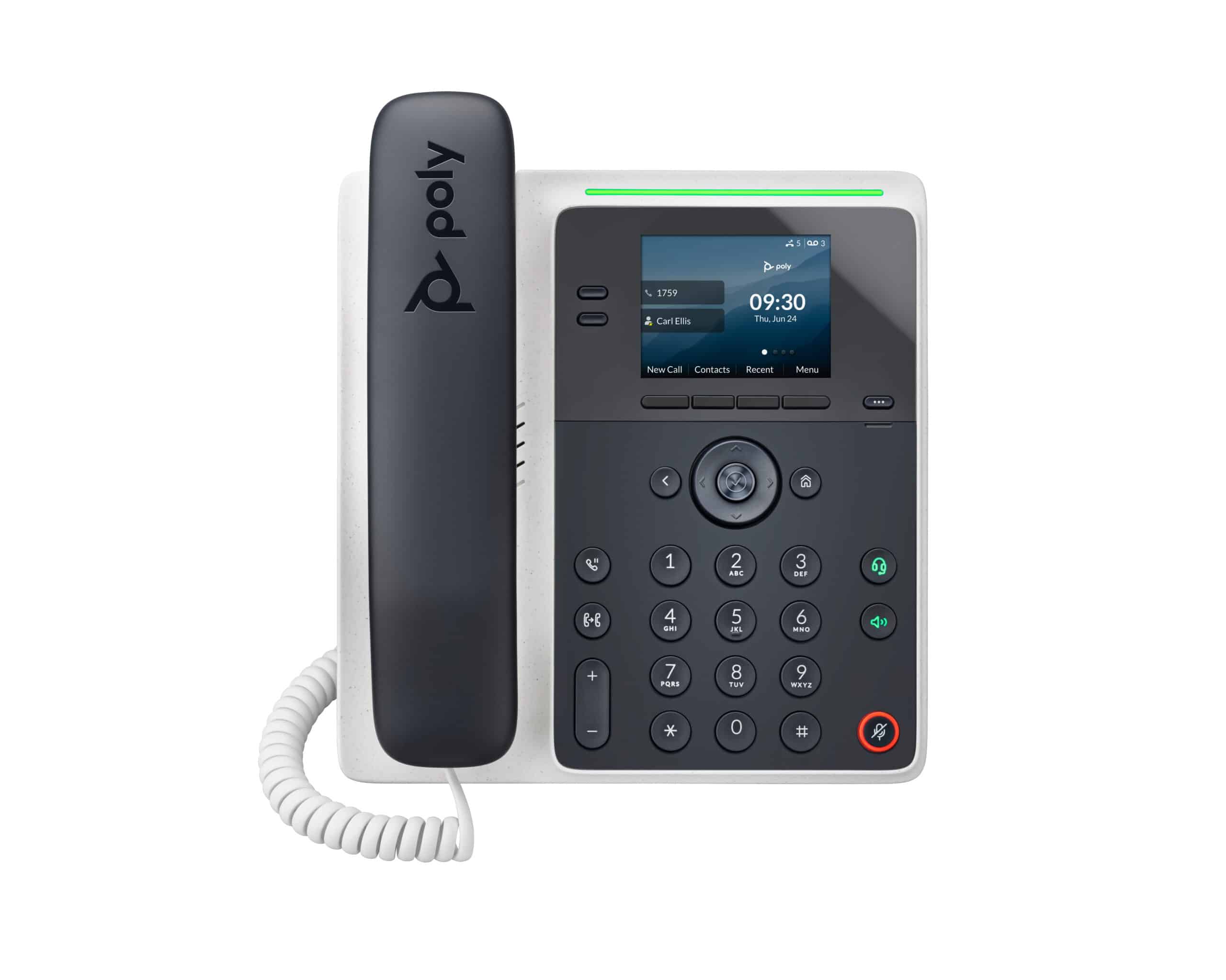 HP Poly Edge E100 IP-telefoon met PoE-ondersteuning