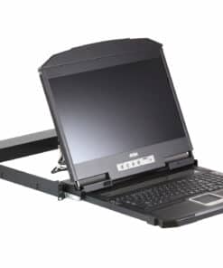 ATEN CL3800NW rack console 47 cm (18.5") 1920 x 1080 Pixels Metaal, Kunststof Zwart 1U - Afbeelding 3